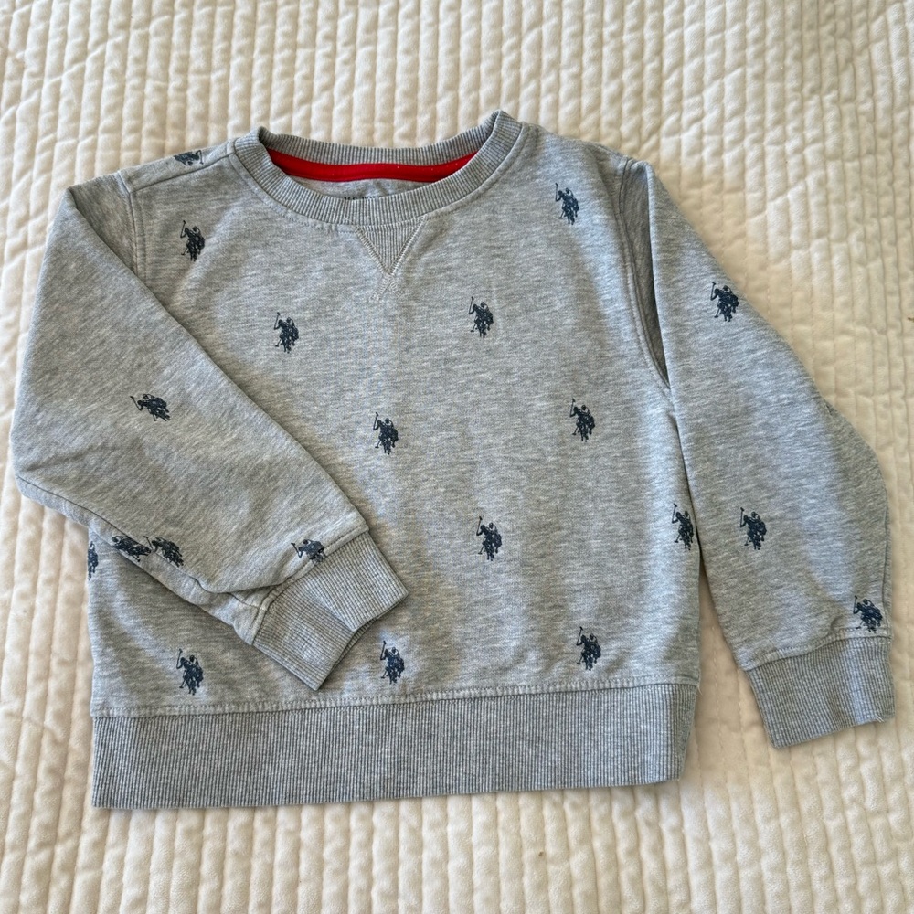 Cute Kids POLO Sweatshirt 4T